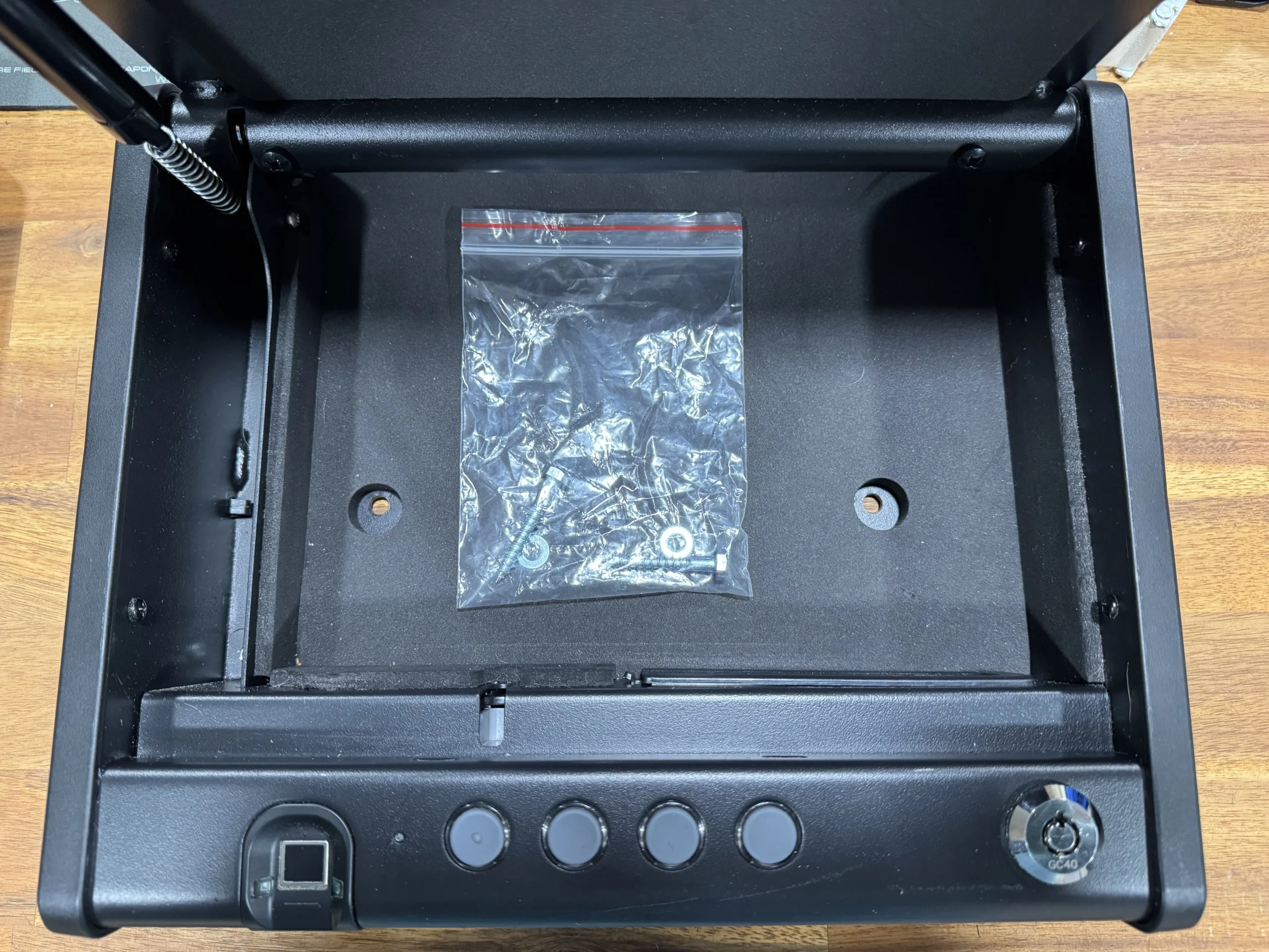 SentrySafe Quick Access Biometric Pistol Safe (QAP1BLX) - Image 2