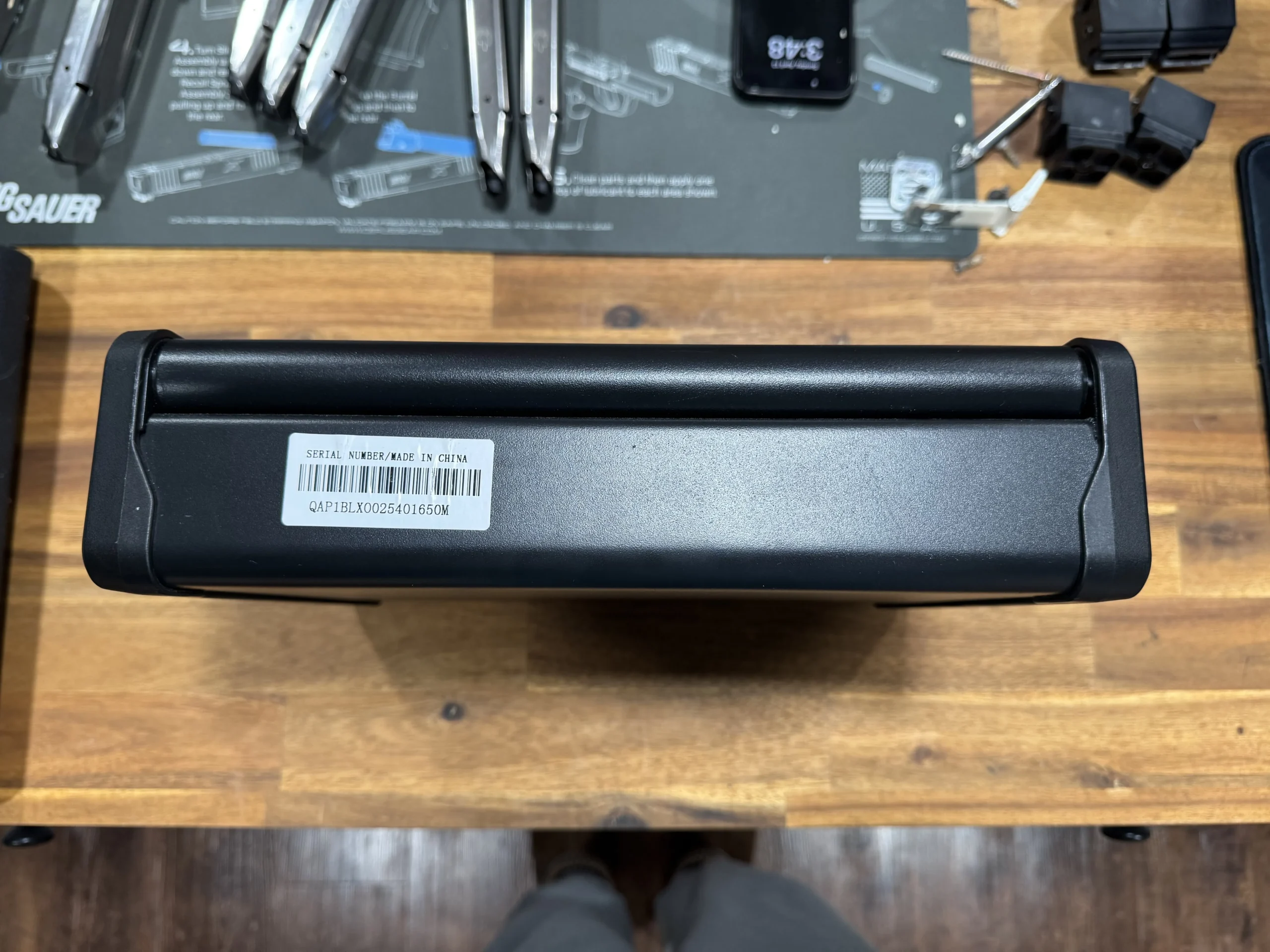 SentrySafe Quick Access Biometric Pistol Safe (QAP1BLX) - Image 4