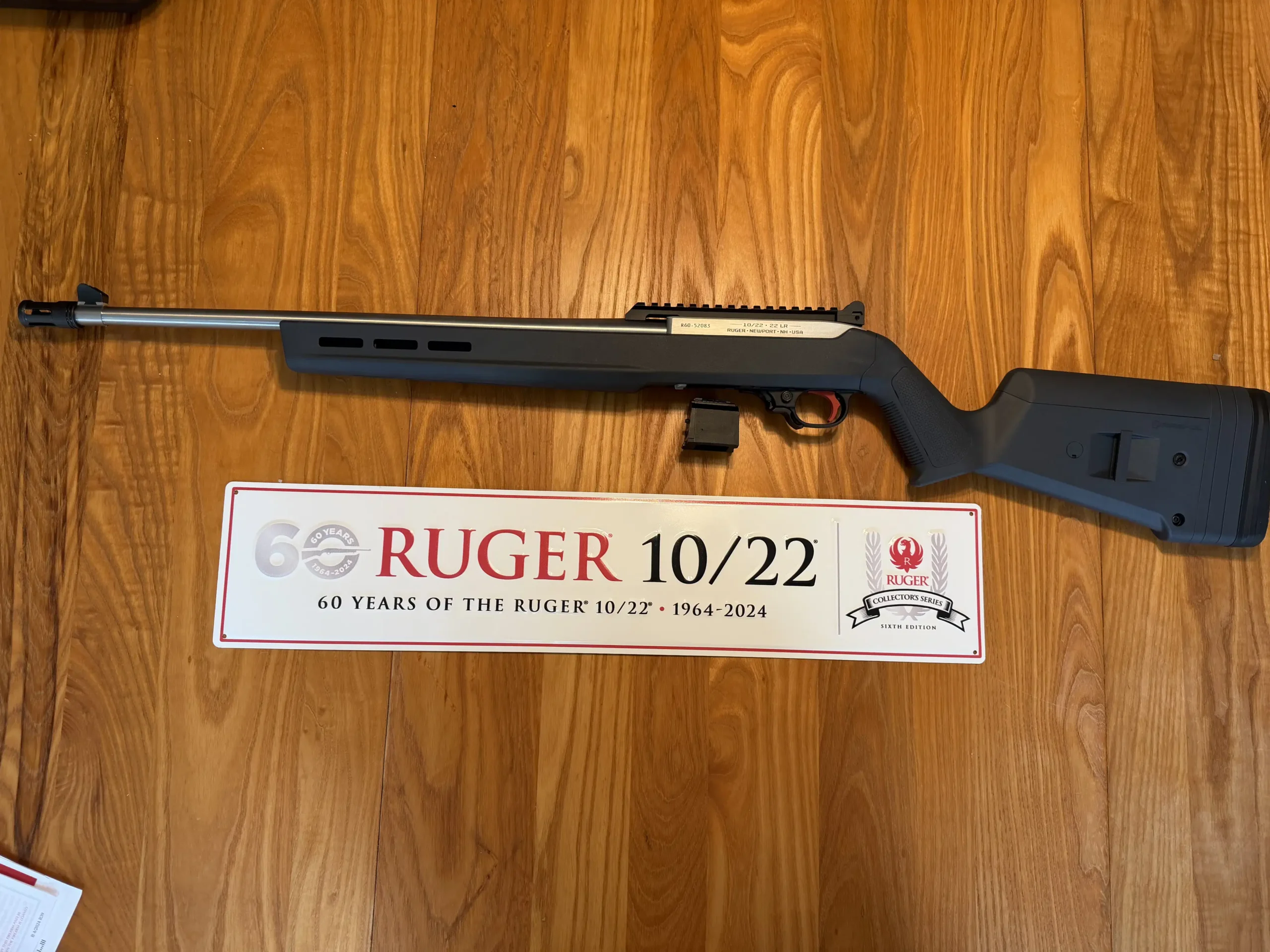 Ruger 10/22 60th Anniversary 22 LR 1