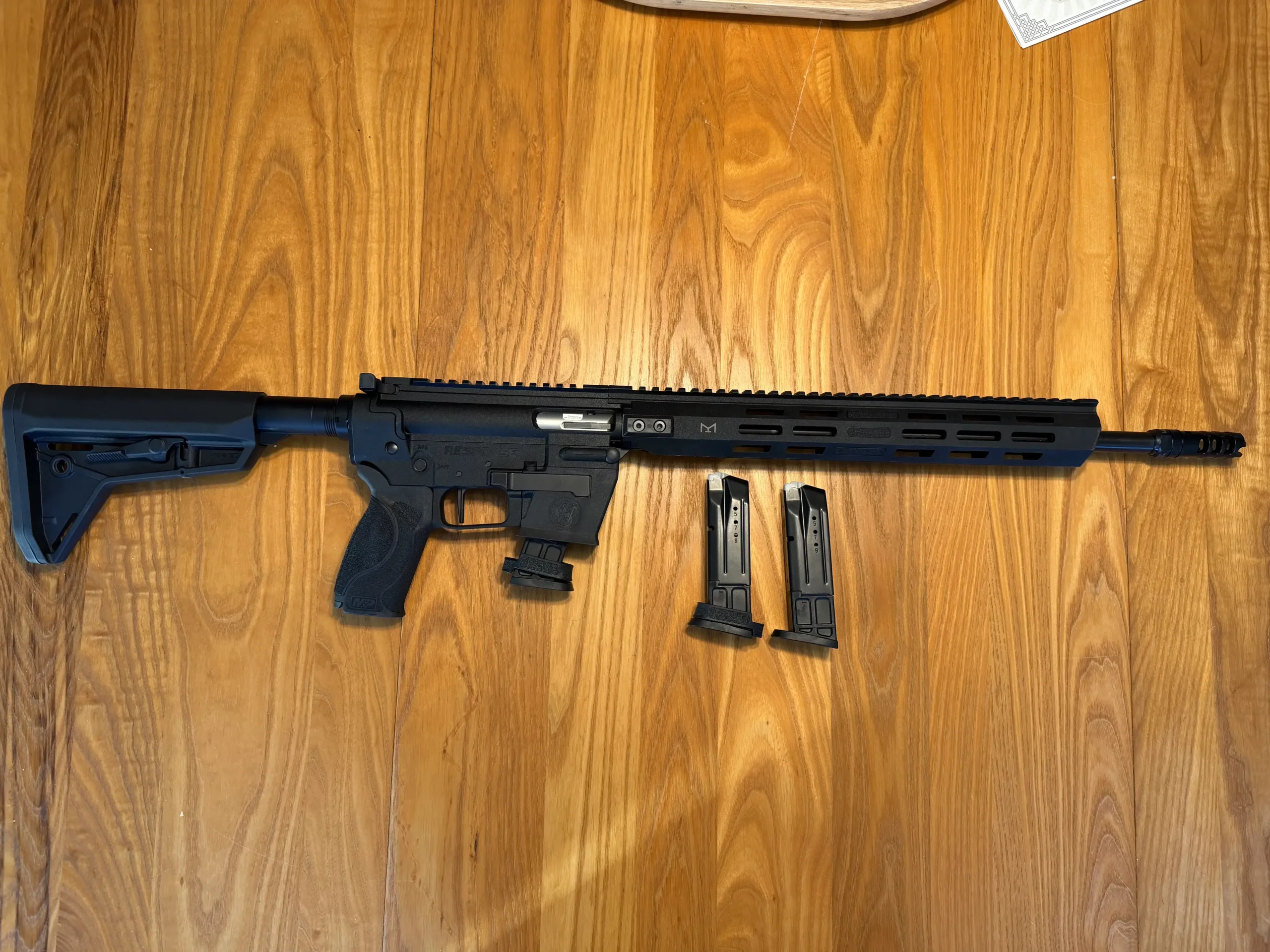 S&W RESPONSE 9MM 10rd COMPLIANT 2